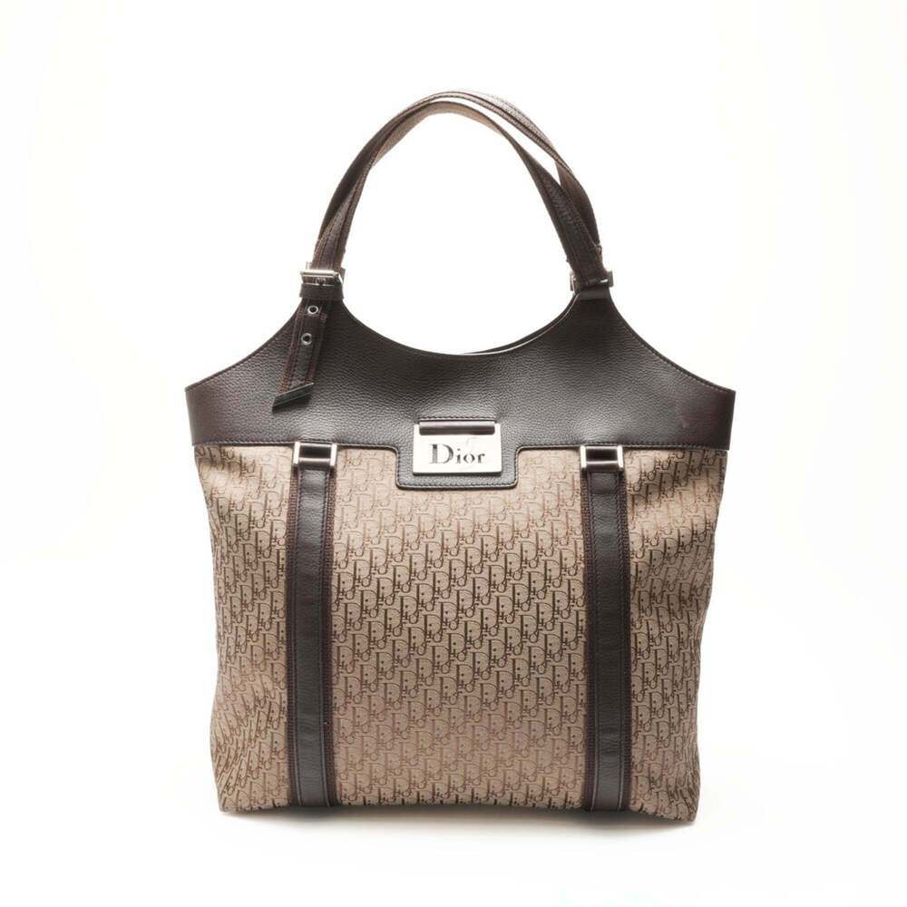 CHRISTIAN DIOR Brown Trotter Shoulder Bag